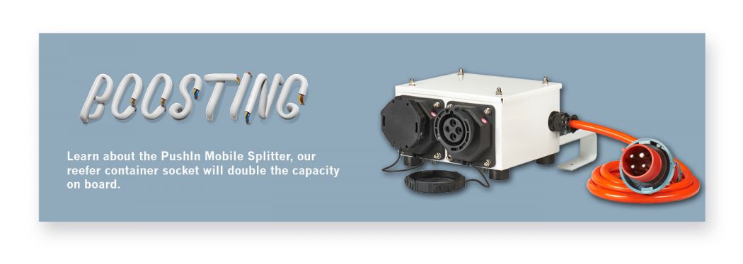 Mobile Splitter to expand your reefer cotnainer socket capacity