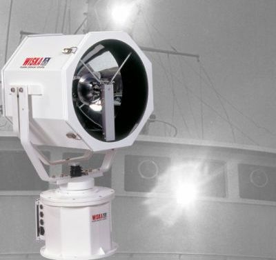 SH450 searchlight with FL51 pan & tilt unit